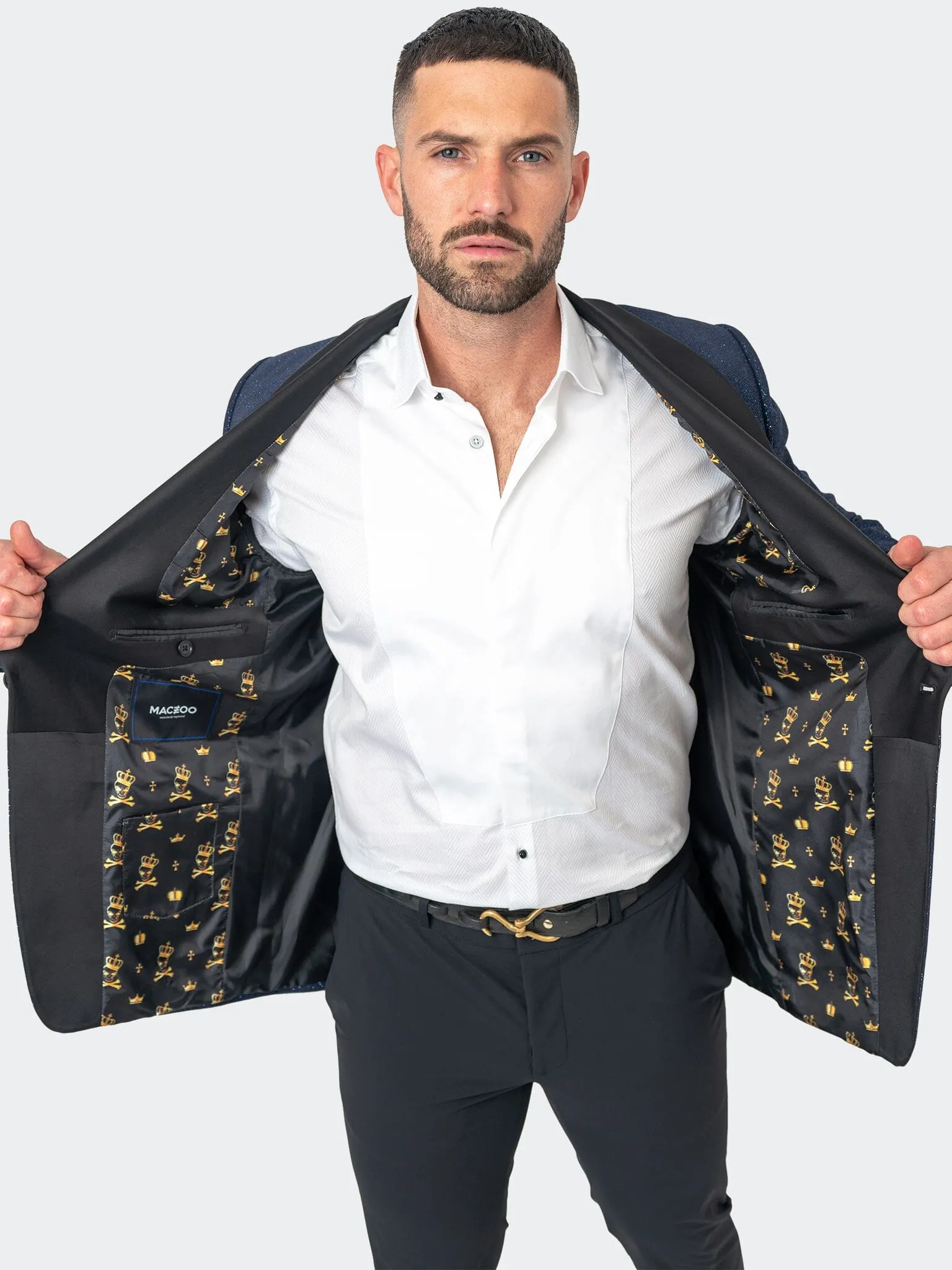 Châle Cérémonial Blazer Bleu