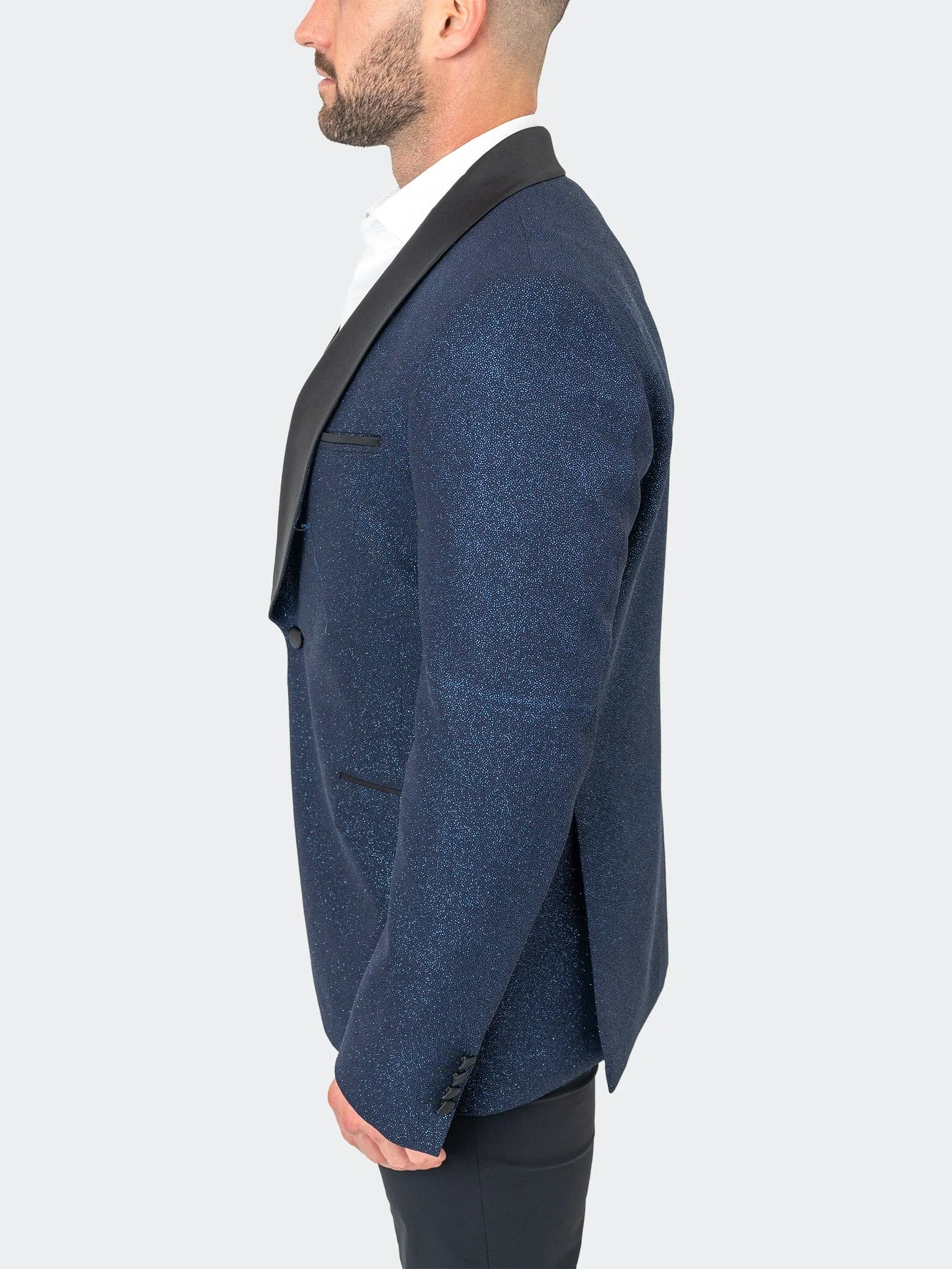 Châle Cérémonial Blazer Bleu