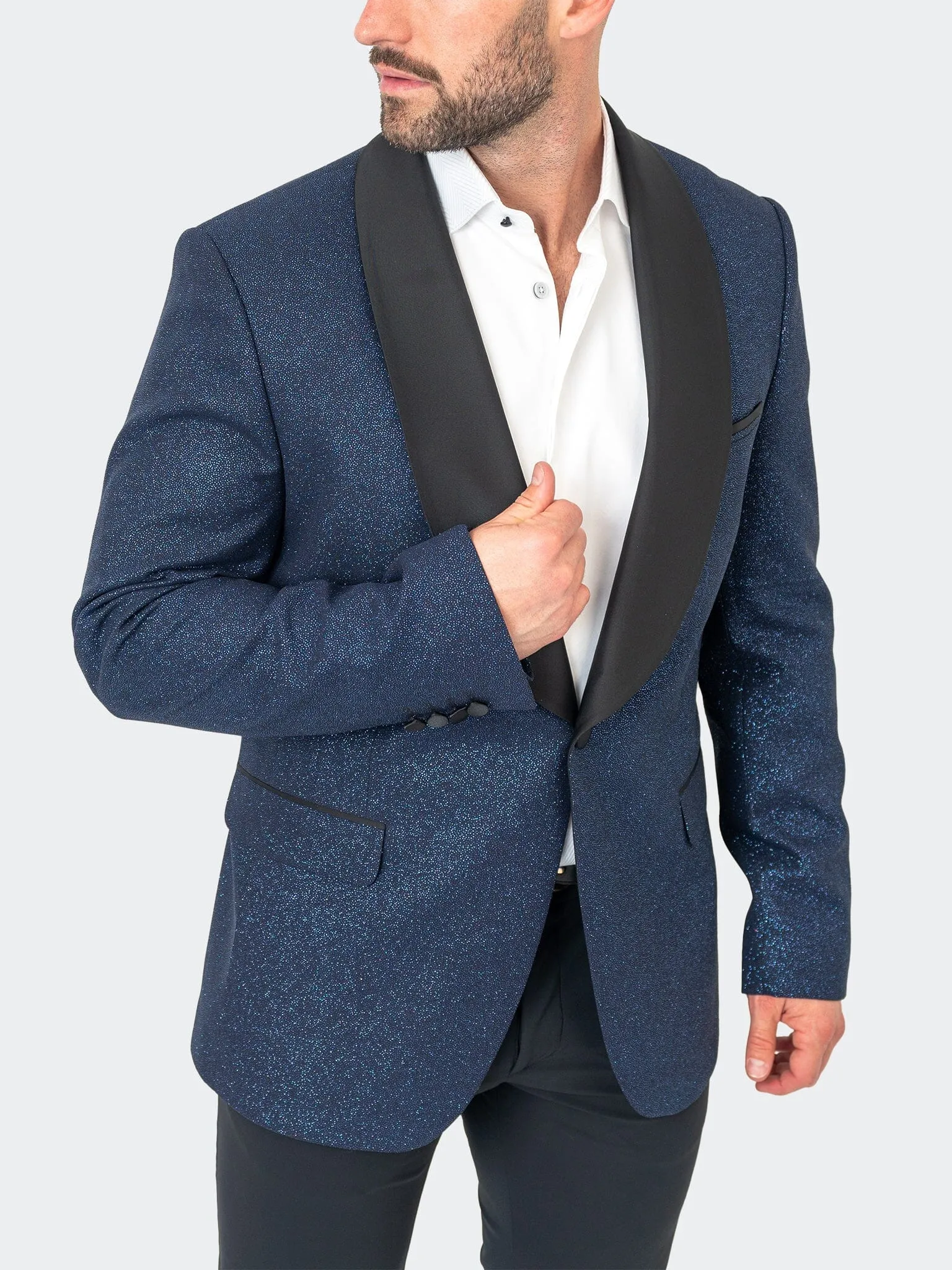 Châle Cérémonial Blazer Bleu
