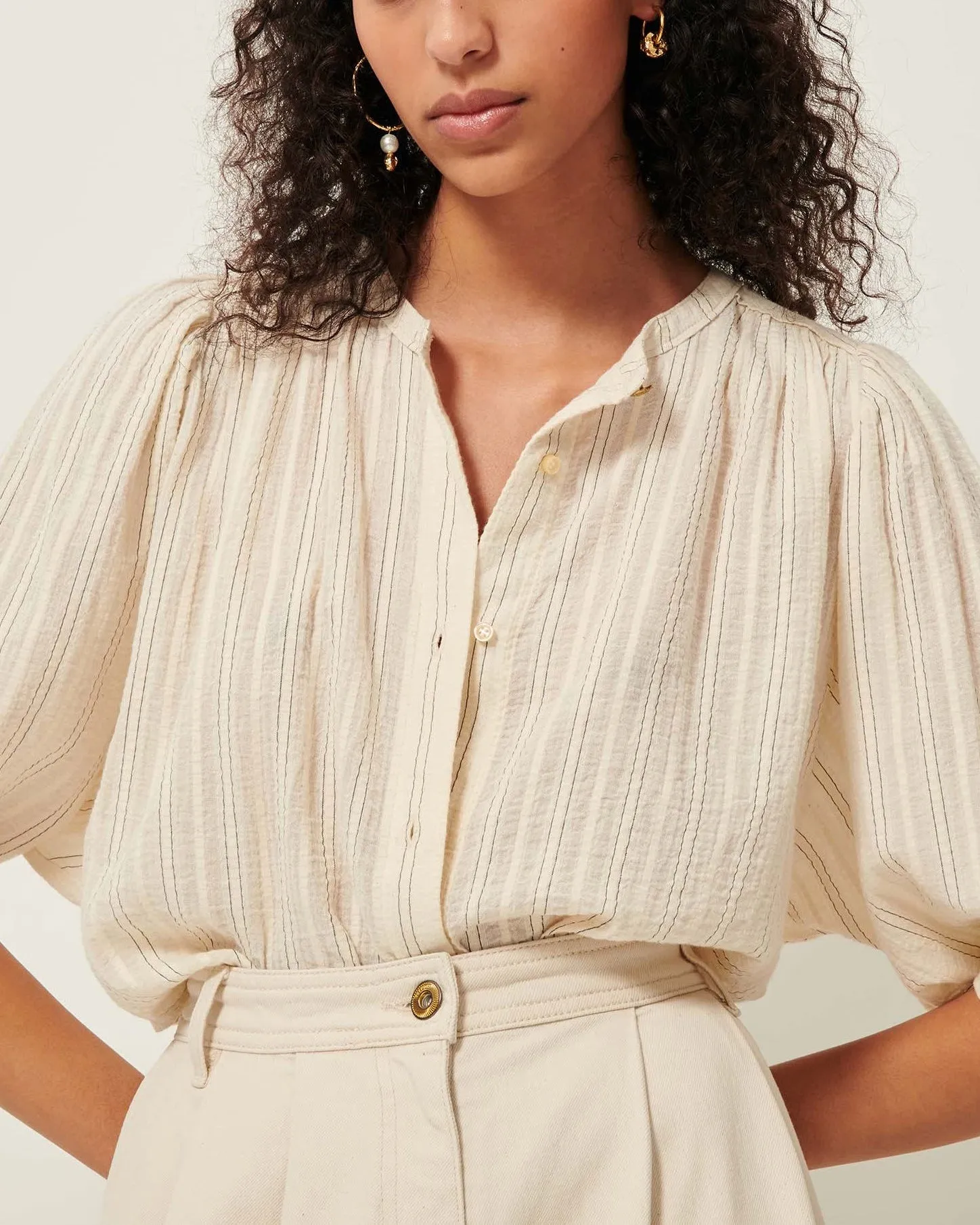 Blouse A View Sable crème