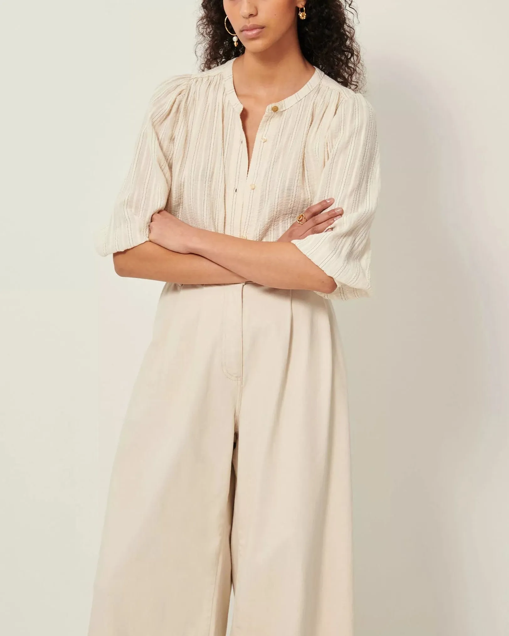 Blouse A View Sable crème