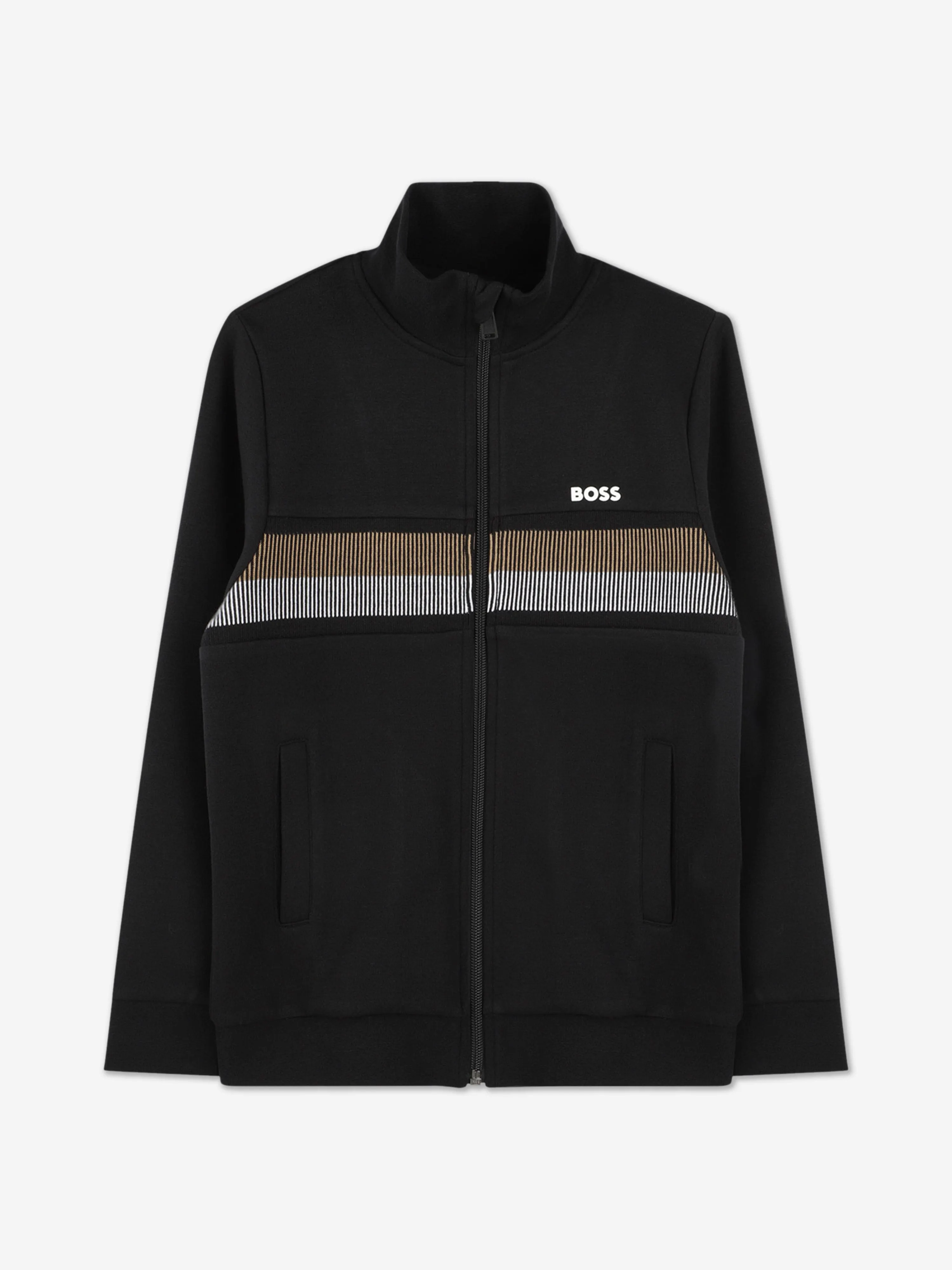 Survêtement à logo BOSS Boys en noir