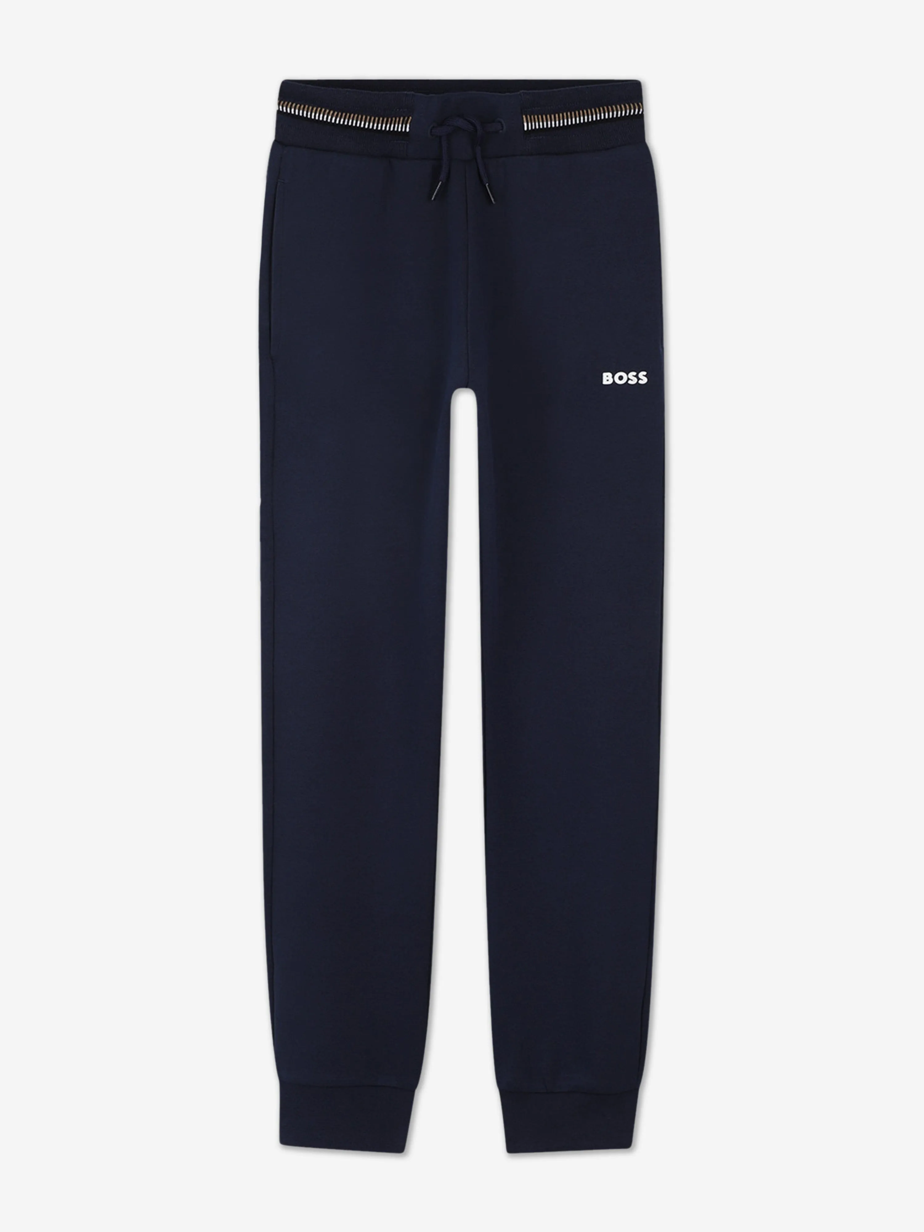 Survêtement BOSS Boys avec logo imprimé en marine