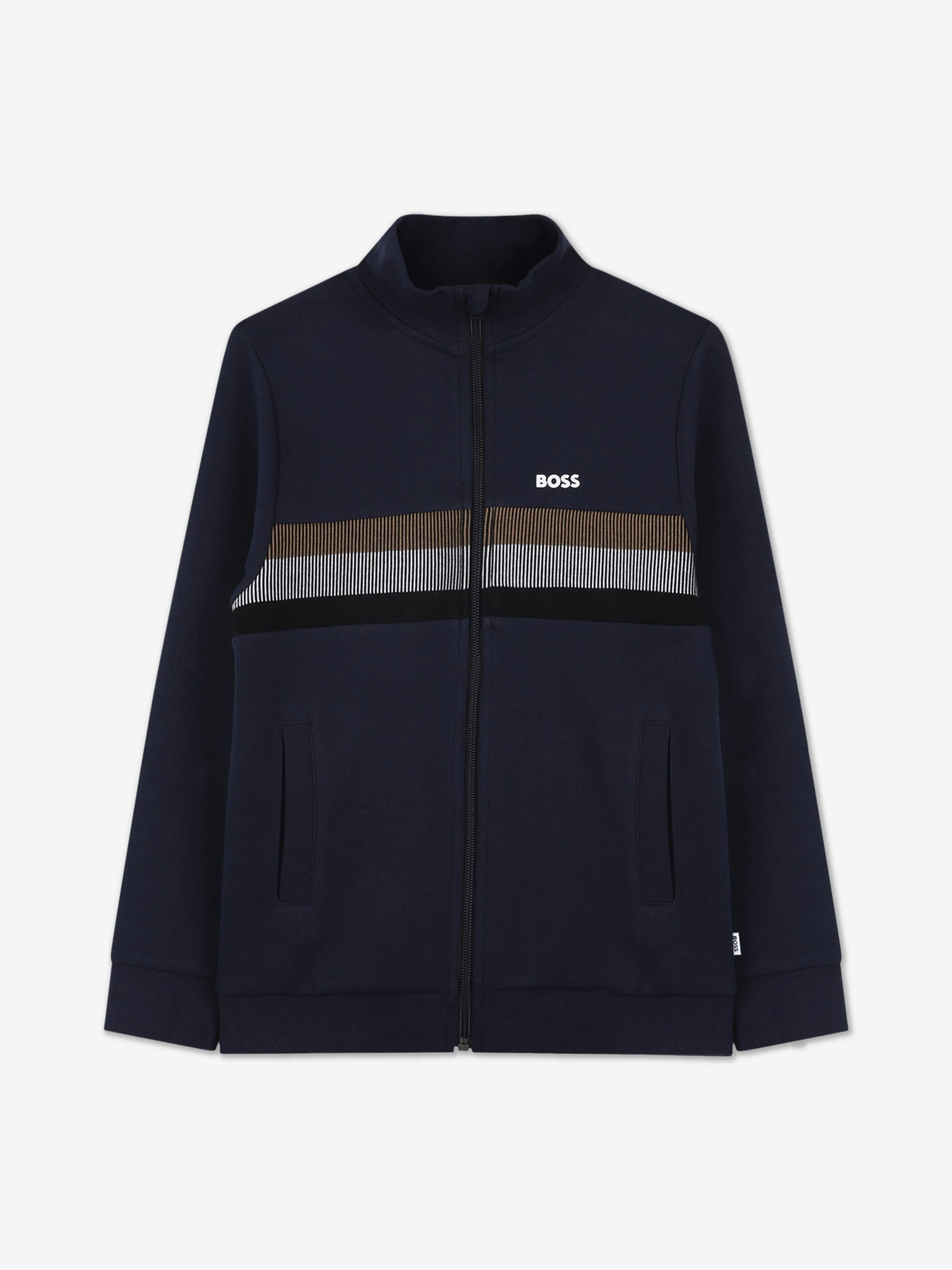 Survêtement BOSS Boys avec logo imprimé en marine