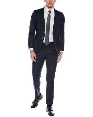 Costume BOSS Hugo Boss 2 pièces ajusté en laine mélangée