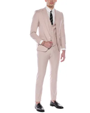 Costume slim BOSS Hugo Boss en laine mélangée - 2 pièces