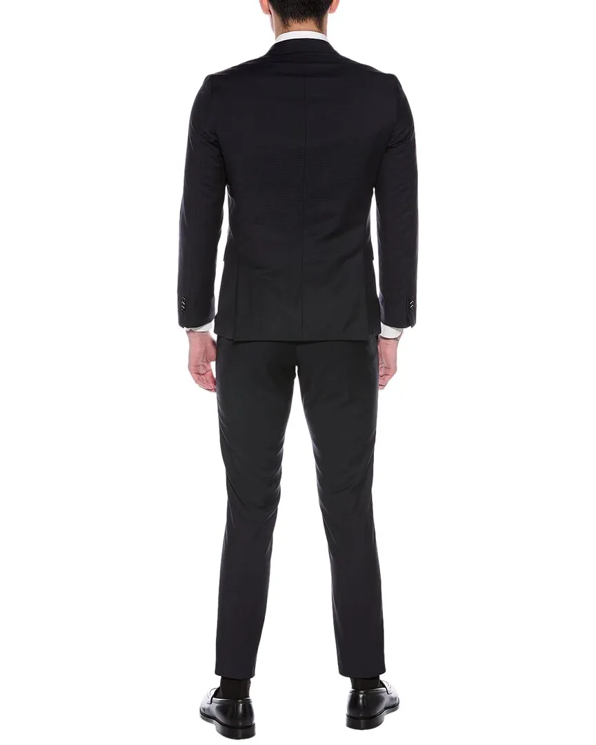 Costume BOSS Hugo Boss en laine 2 pièces coupe slim