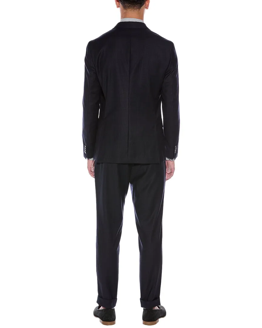 Costume BOSS Hugo Boss en laine 2 pièces coupe slim