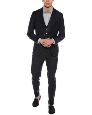 Costume BOSS Hugo Boss en laine 2 pièces coupe slim