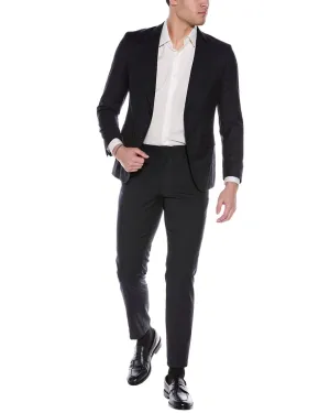 Costume BOSS Hugo Boss en laine 2 pièces coupe slim