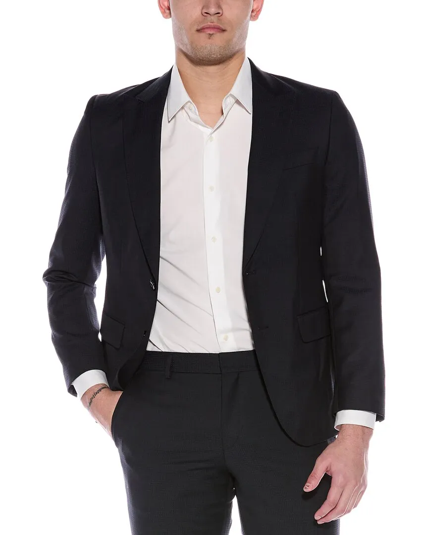 Costume BOSS Hugo Boss en laine 2 pièces coupe slim
