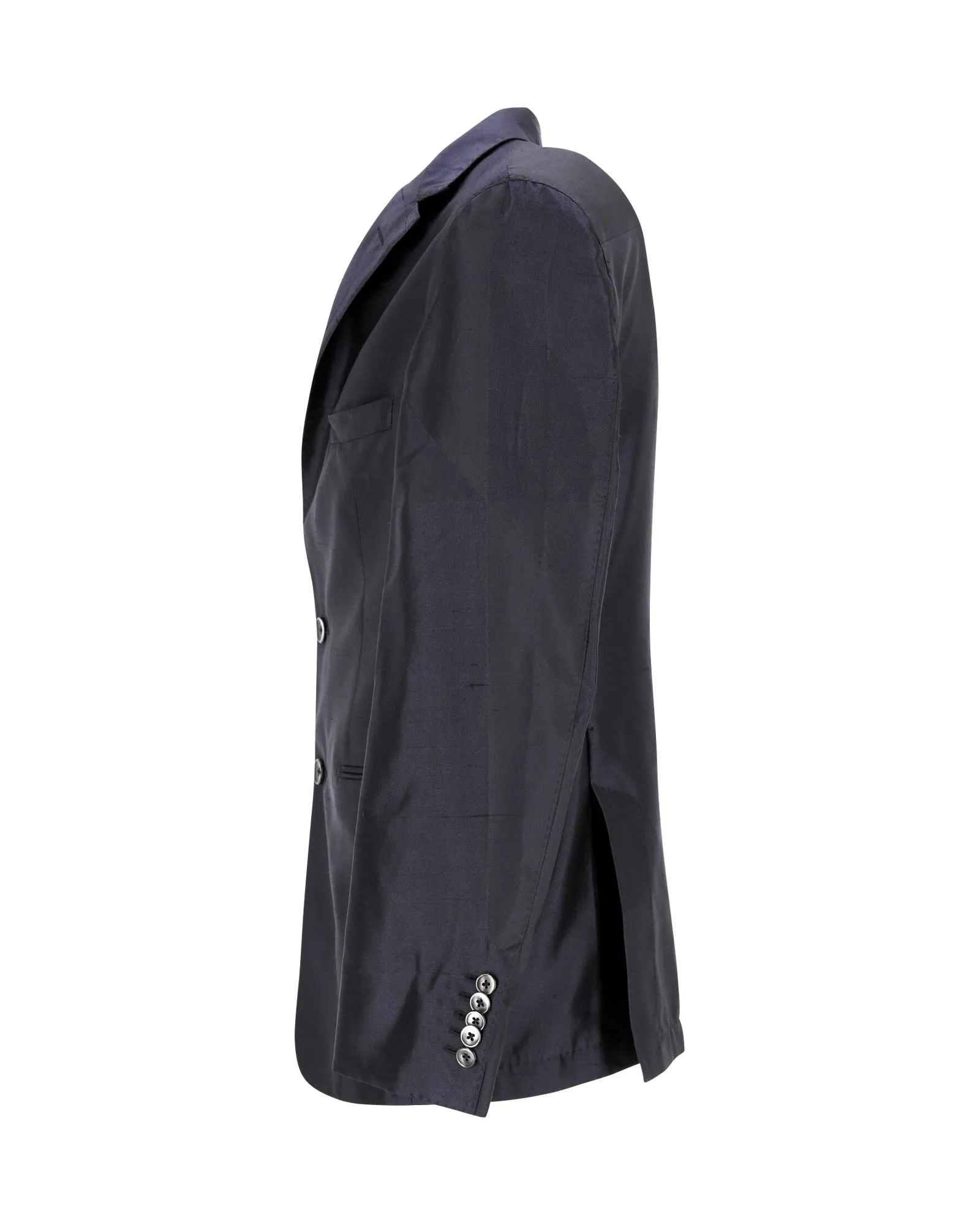 Costume sur mesure Boss Hugo Boss en polyester bleu marine