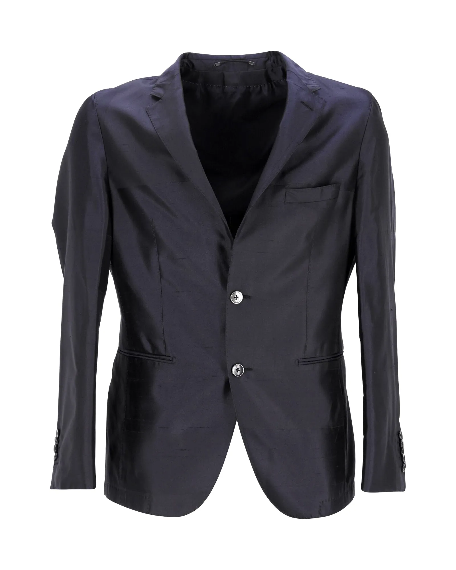 Costume sur mesure Boss Hugo Boss en polyester bleu marine