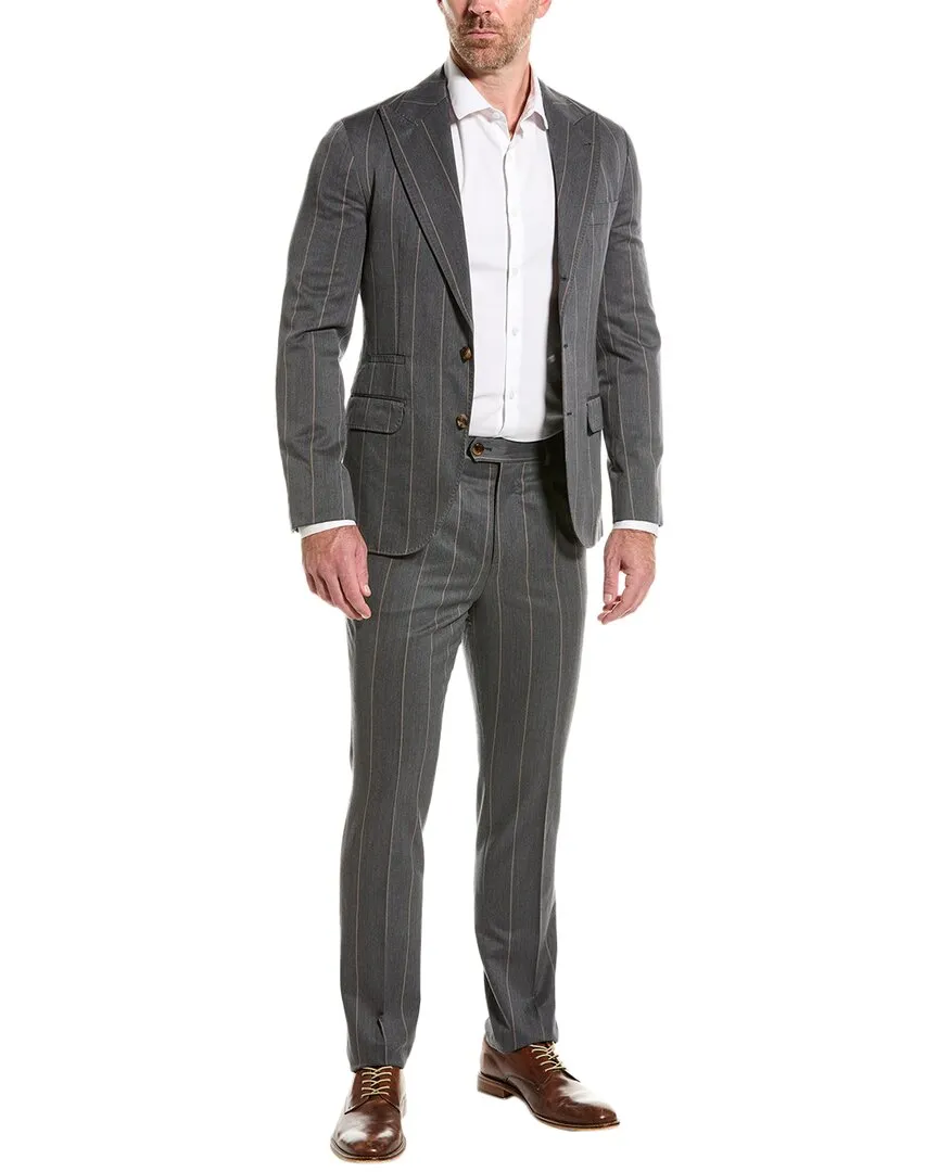 Costume Brunello Cucinelli en laine mélangée - 2 pièces