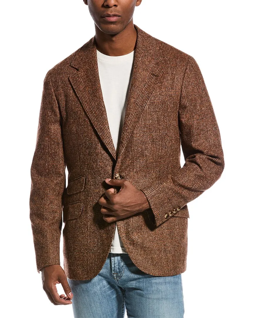 Veste Brunello Cucinelli en mélange alpaga et laine