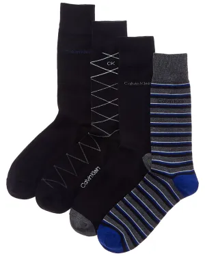 Chaussettes Calvin Klein 4pk en coton