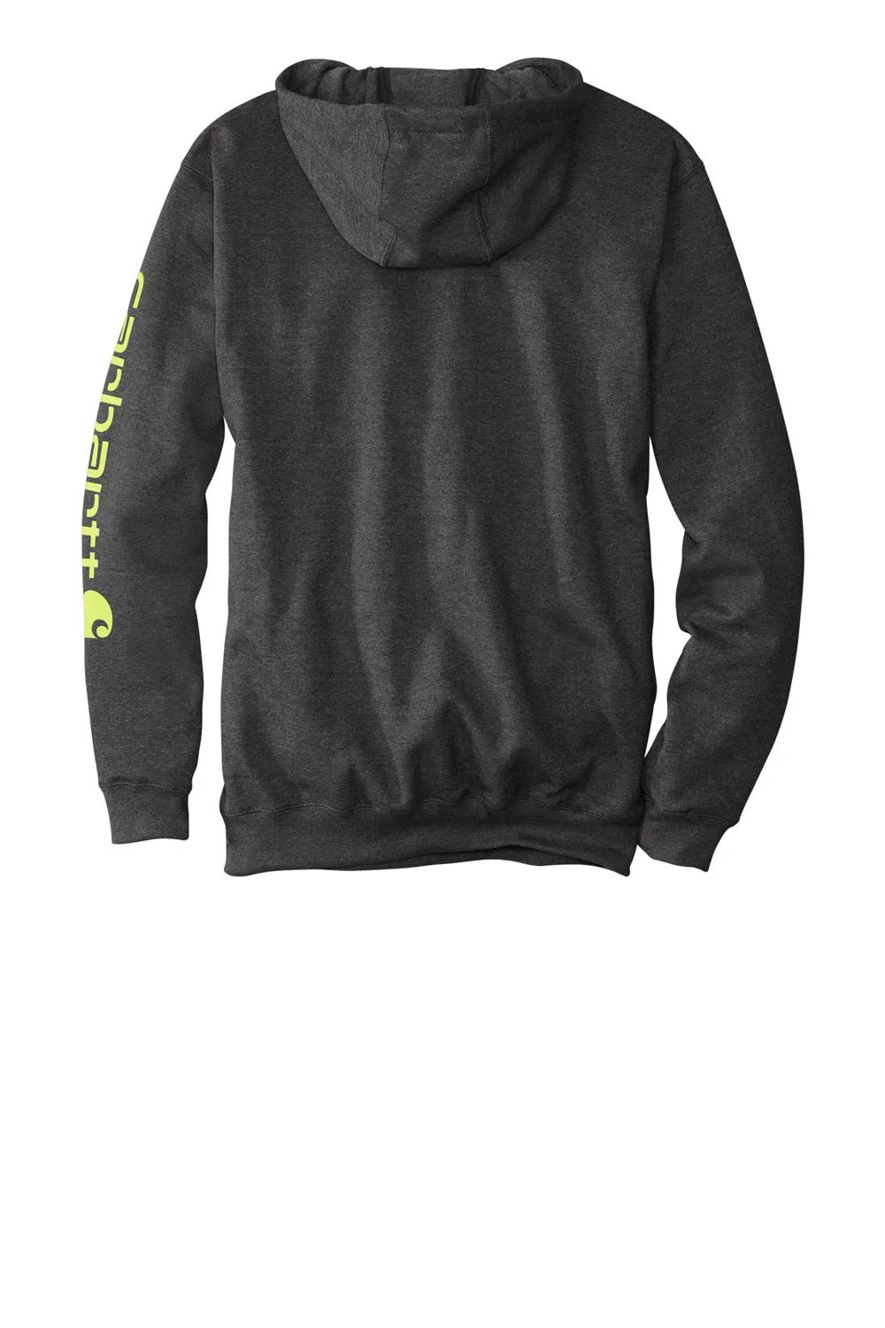 Pull à capuche Carhartt pour hommes avec poche kangourou - Gris anthracite chiné