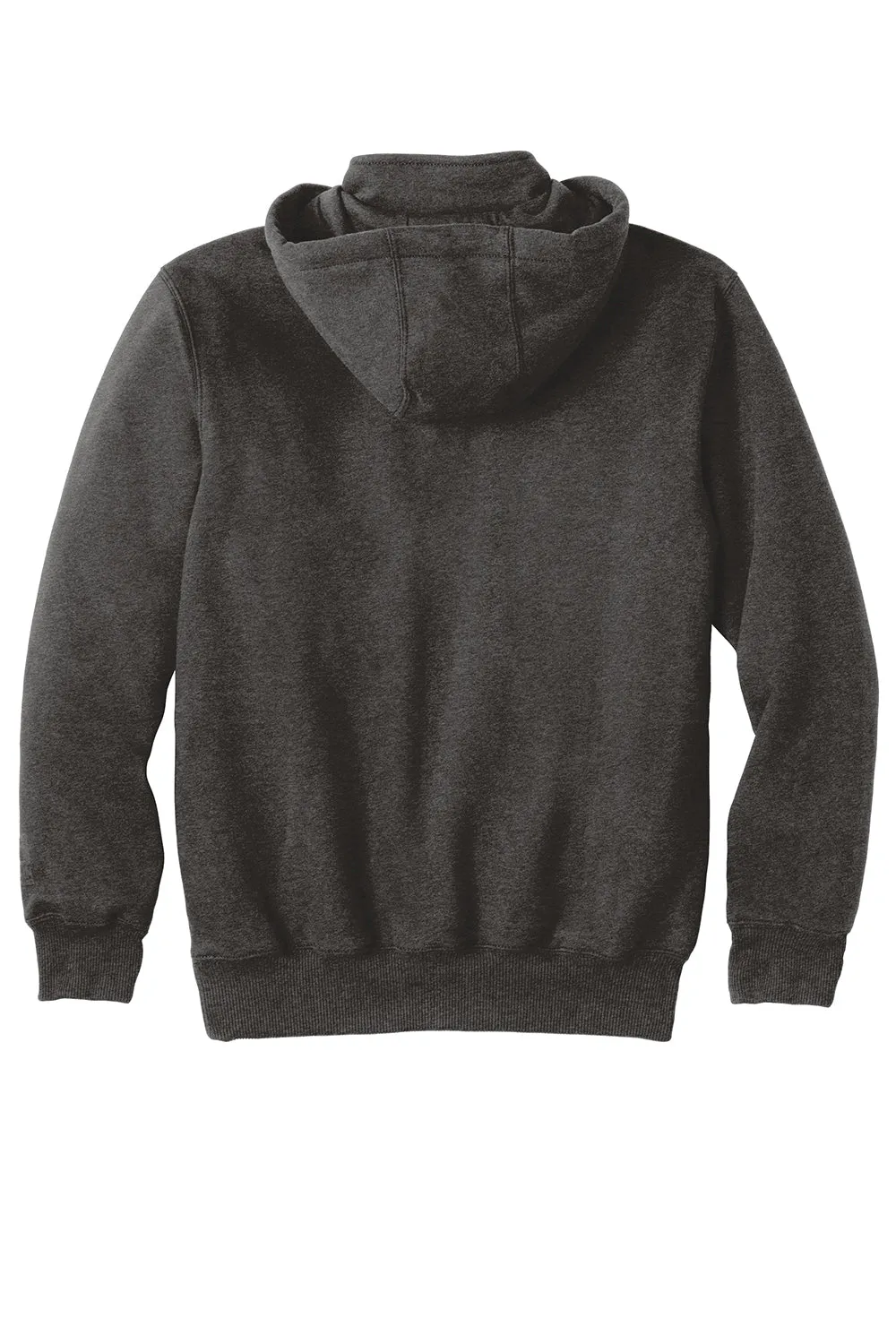 Carhartt Hommes Paxton Veste à capuche résistante à la pluie et à l'eau 1/4 zip avec poche kangourou - Gris anthracite chiné