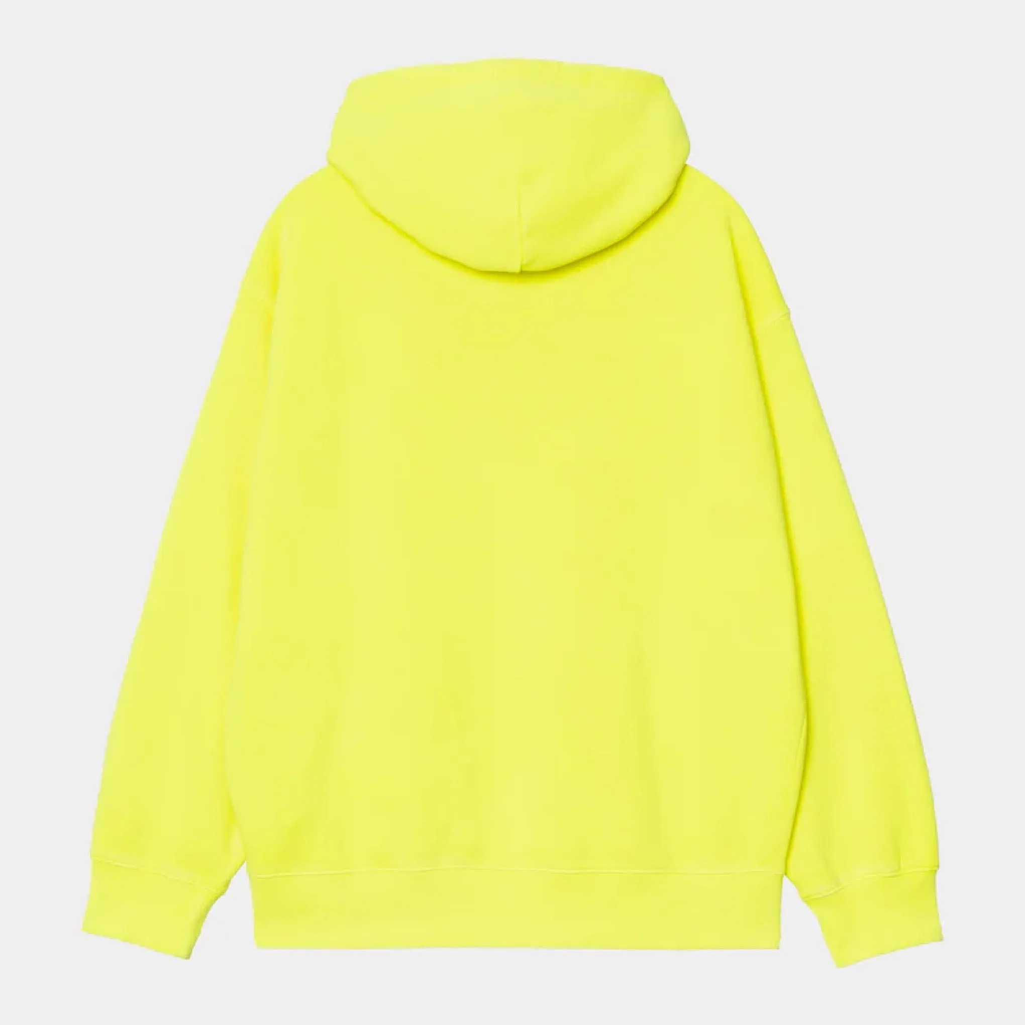 Carhartt WIP - Sweat à capuche industriel - Teinture vêtement jaune lumo Carhartt WIP Vêtements