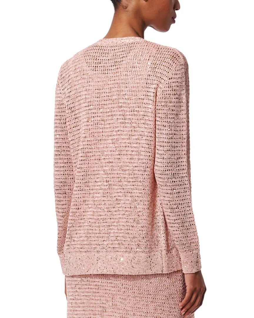 Cardigan à col en V Carolina Herrera