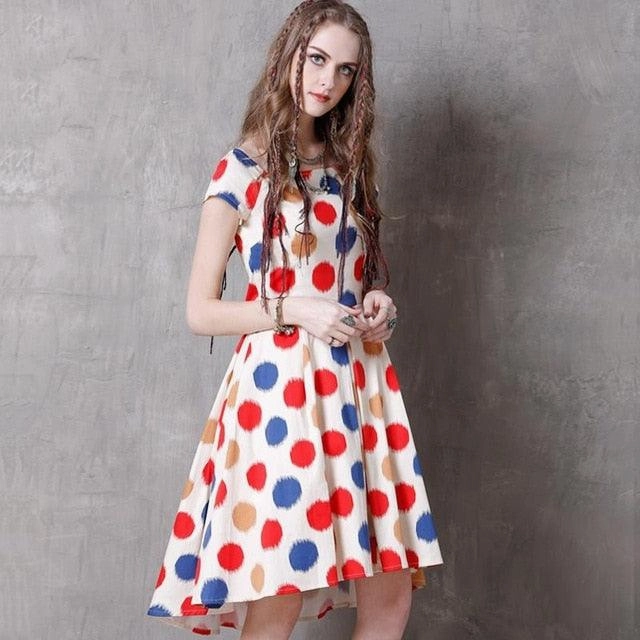 Robe décontractée en coton neuve