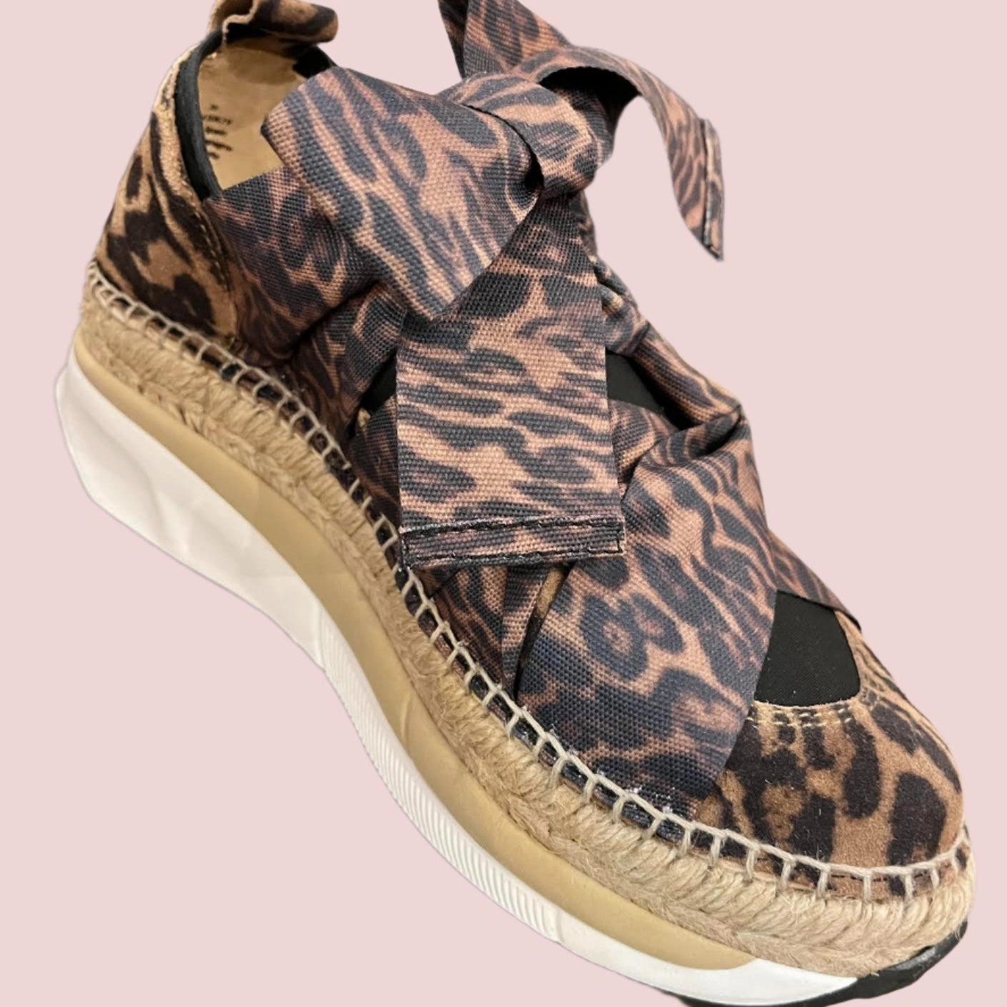 Chapmin Espadrille Sneaker-Leopard
