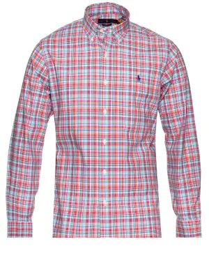 Chemise à carreaux multi