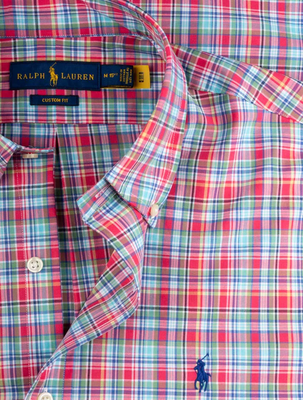 Chemise à carreaux multi