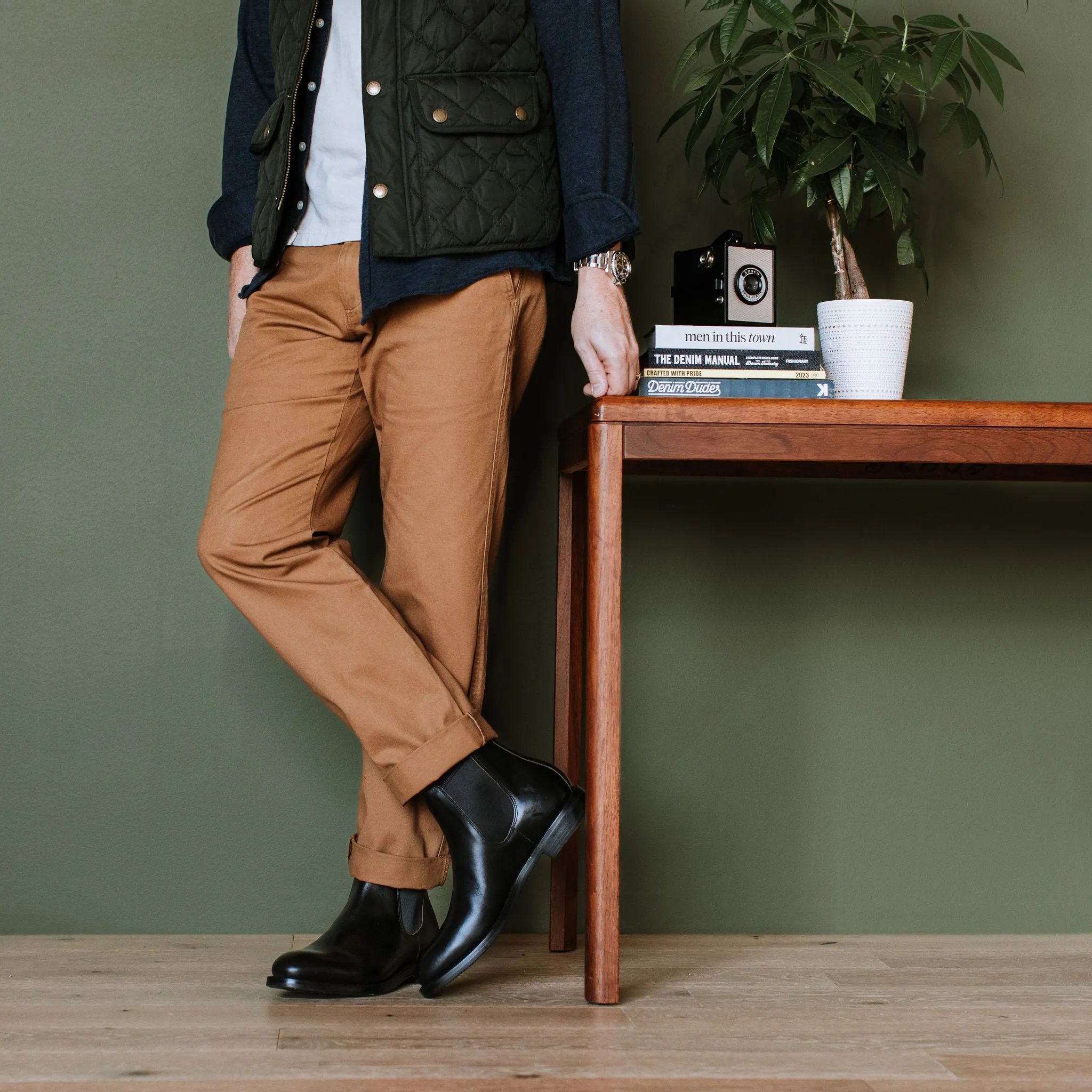 Botte Chelsea - Cuir Chromexcel Noir