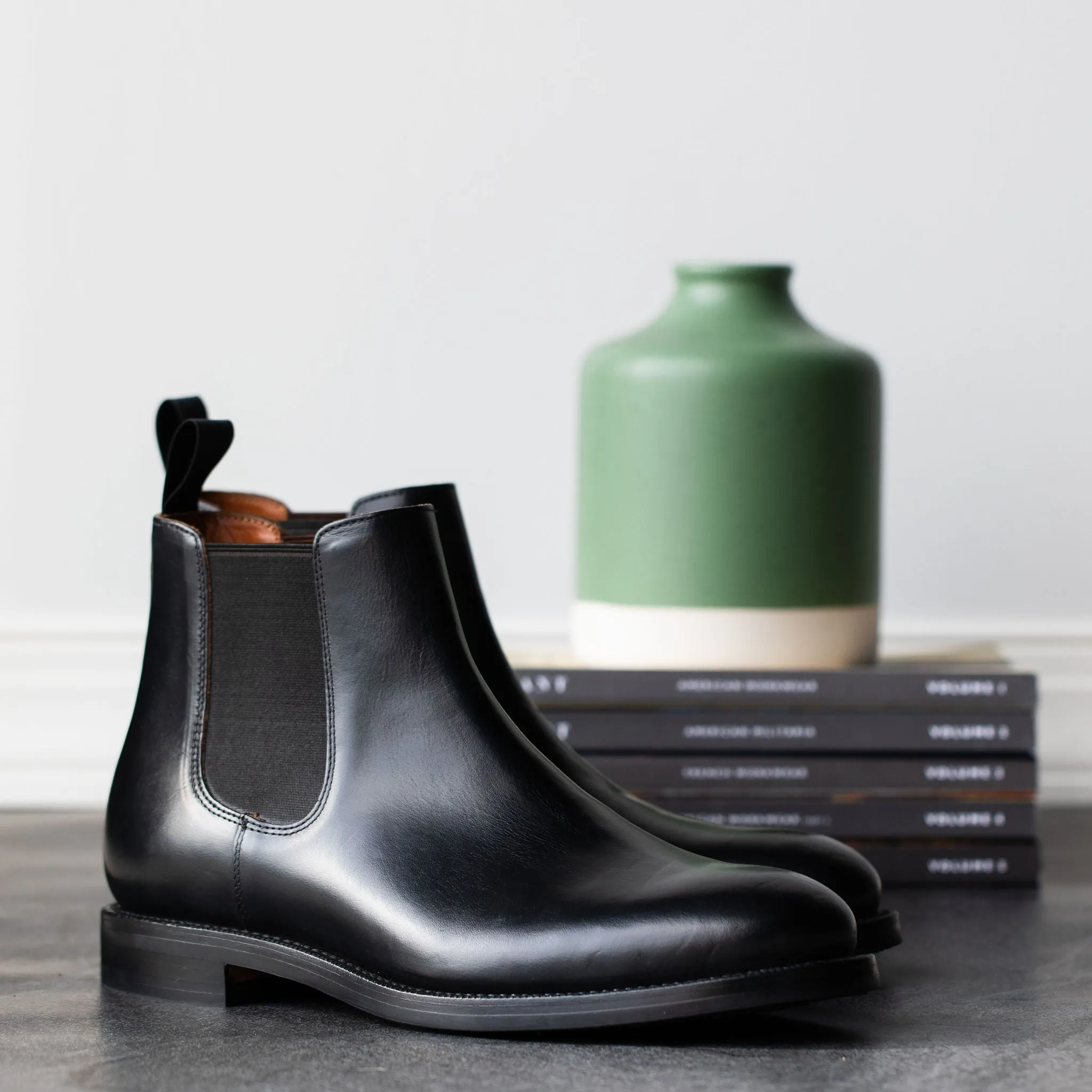 Botte Chelsea - Cuir Chromexcel Noir