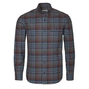 Chemise en flanelle Chevalier Falcon à carreaux rouille