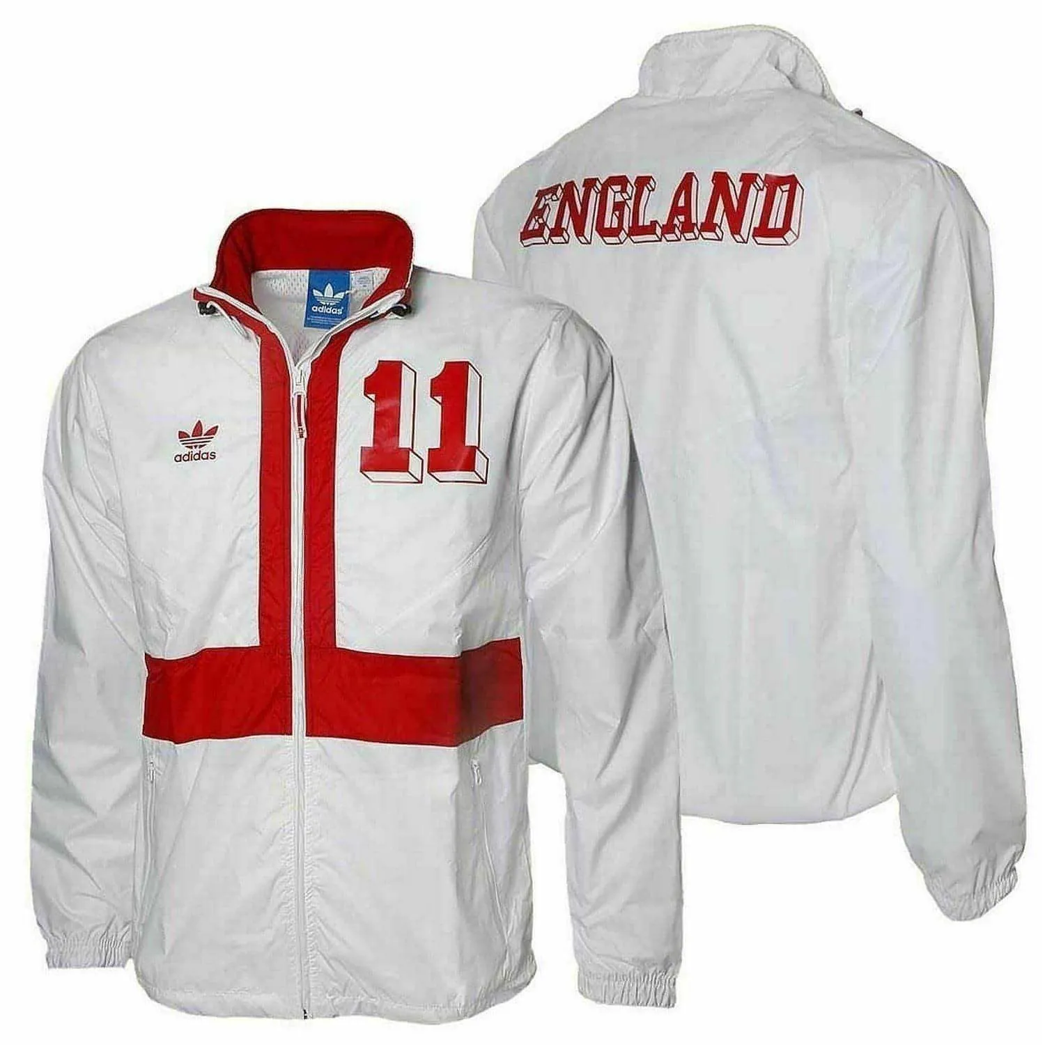 Vêtements Adidas Hommes Veste coupe-vent adidas England Colorado pour Homme - Blanc