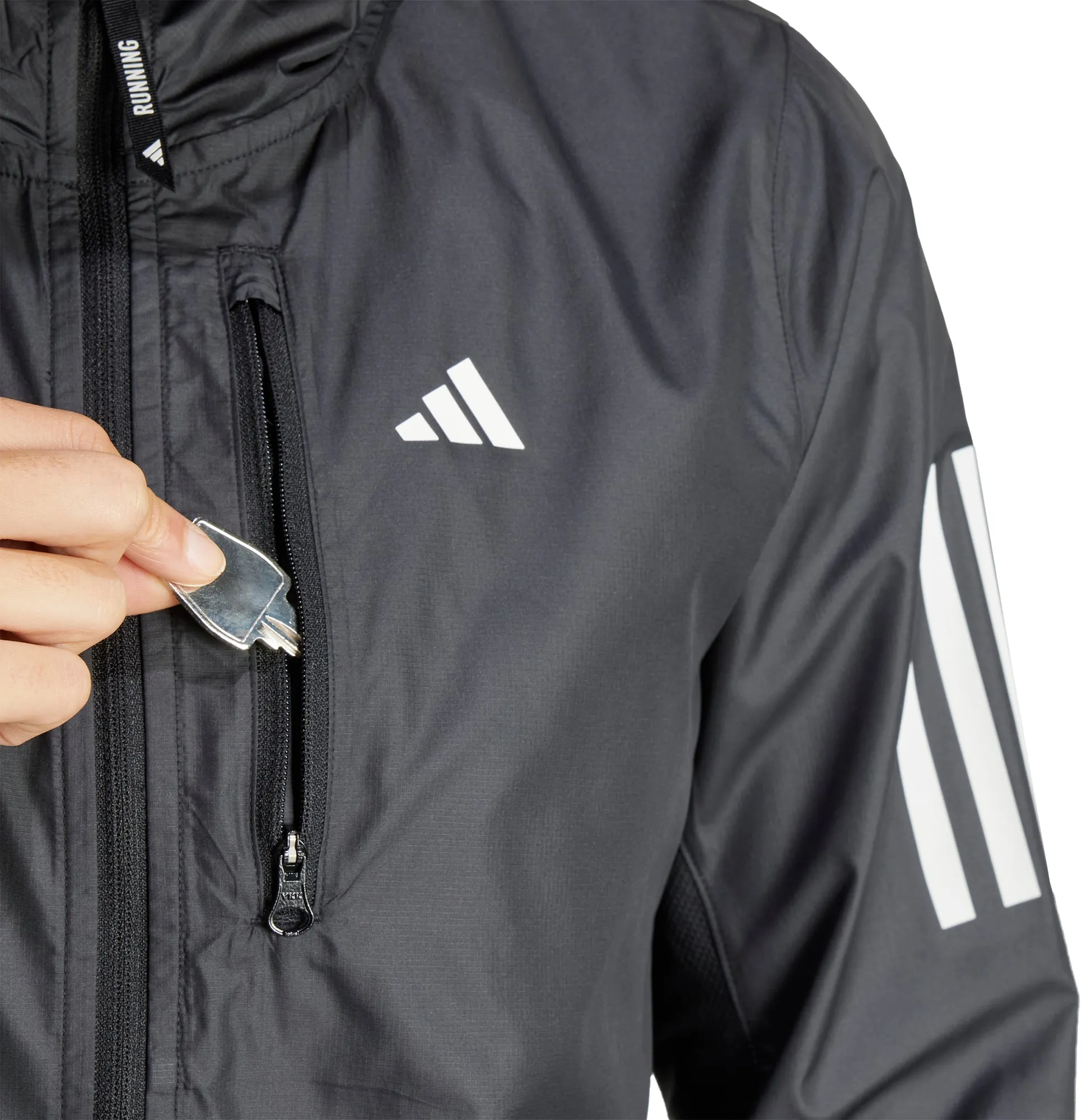 Vêtements Adidas Femme Veste de course adidas Own The Run pour femmes - Noir