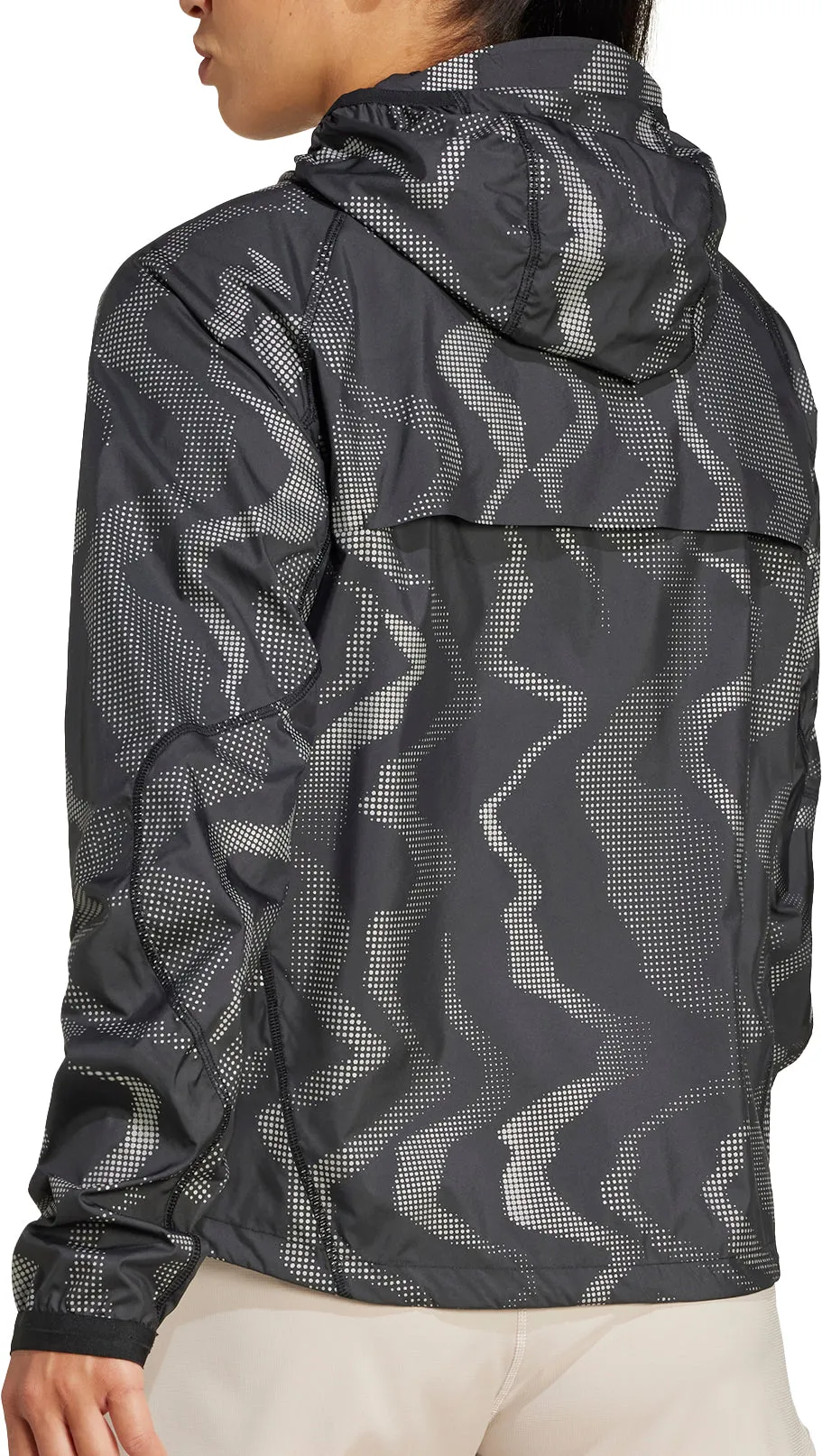 Vêtements Adidas Femme Veste de course adidas Ultimate WIND.RDY pour femmes - Noir