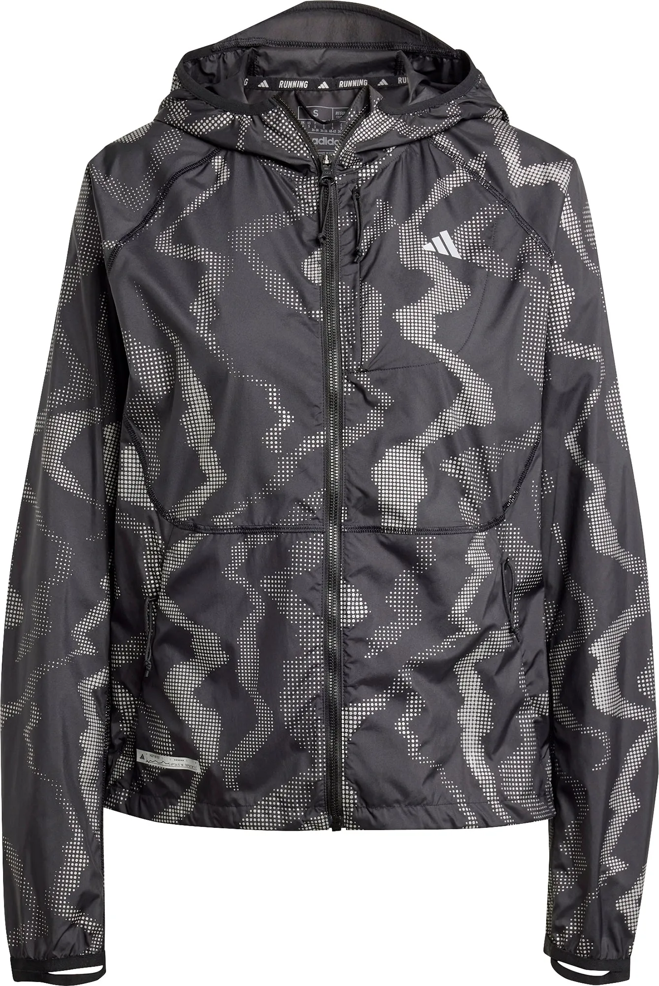 Vêtements Adidas Femme Veste de course adidas Ultimate WIND.RDY pour femmes - Noir