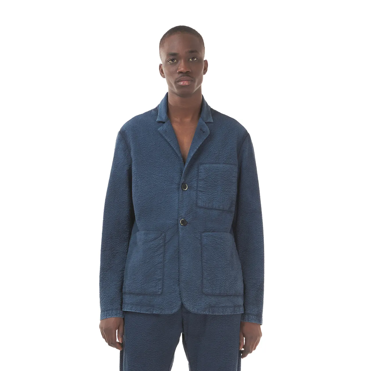 Veste Barena Homme Refada Fronda - Marine