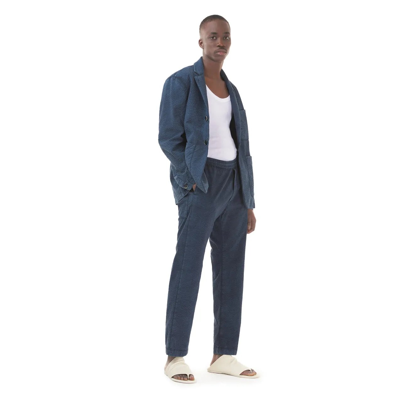 Veste Barena Homme Refada Fronda - Marine