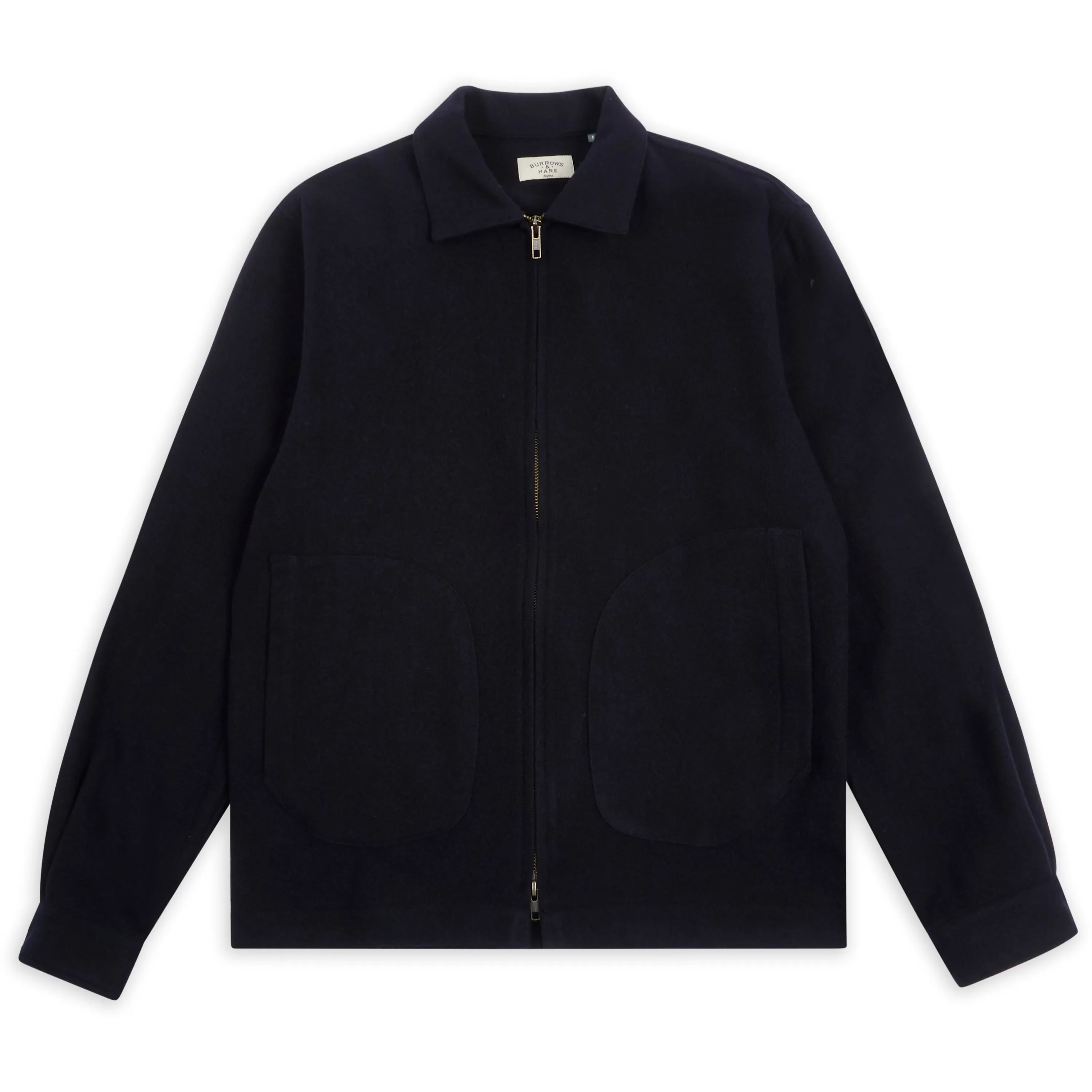 Veste James en cachemire et laine Clothing Burrows And Hare - Marine