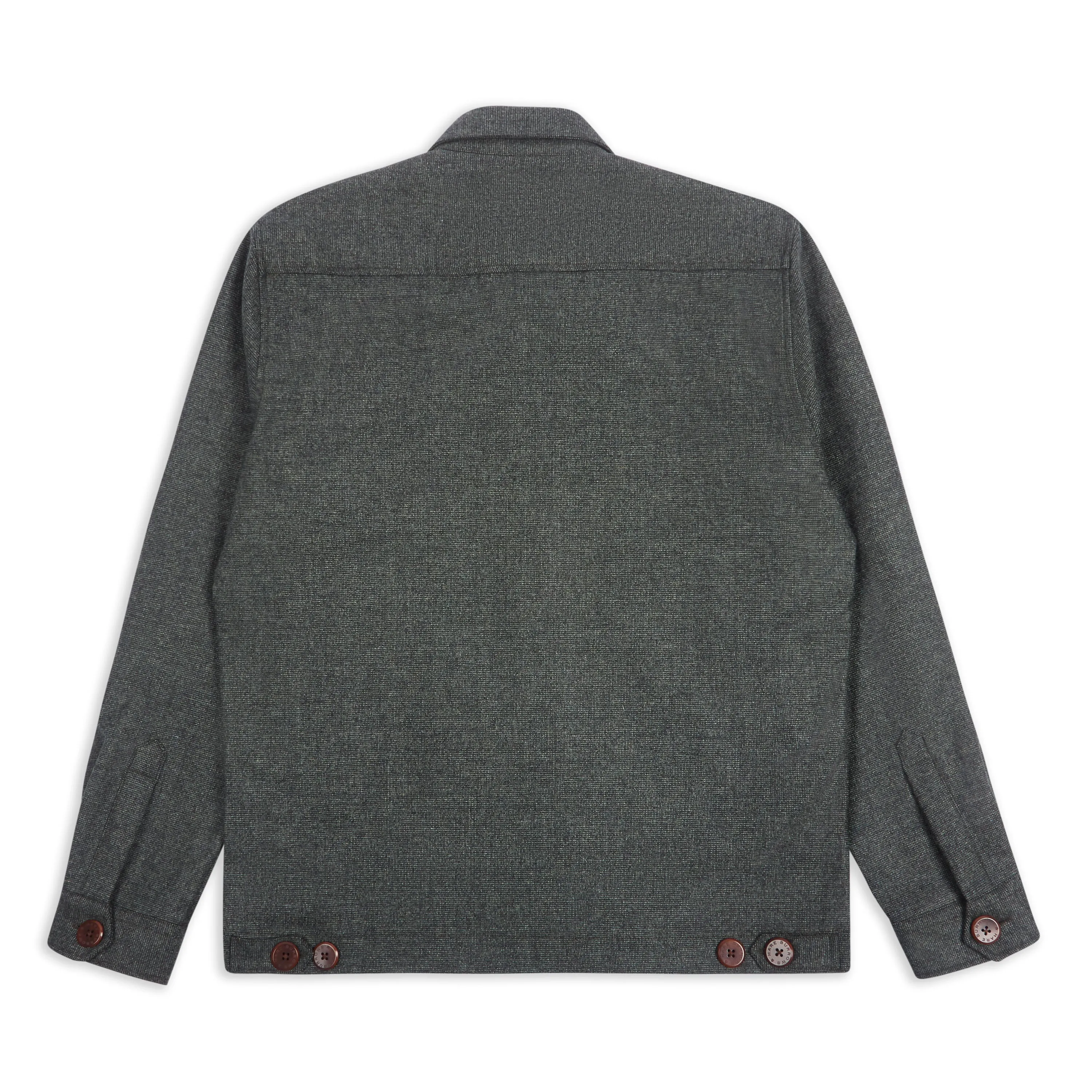 Vêtements Burrows And Hare Veste en laine James - Vert