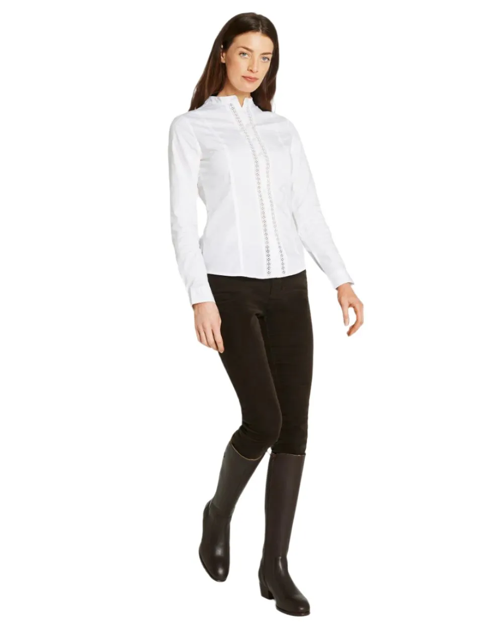 Vêtements Dubarry Chemise Dubarry Femmes Waterlily Col Mandarin