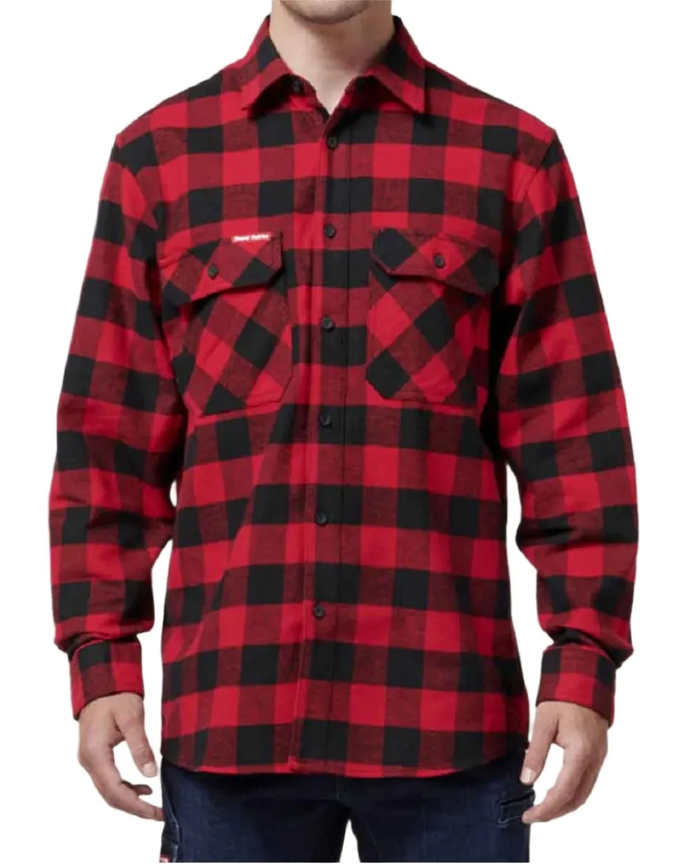 Vêtement Hard-Yakka Chemise à carreaux en flanelle à manches longues pour hommes Hard Yakka