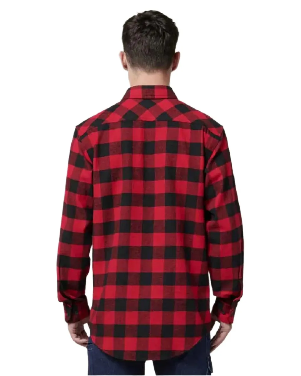 Vêtement Hard-Yakka Chemise à carreaux en flanelle à manches longues pour hommes Hard Yakka