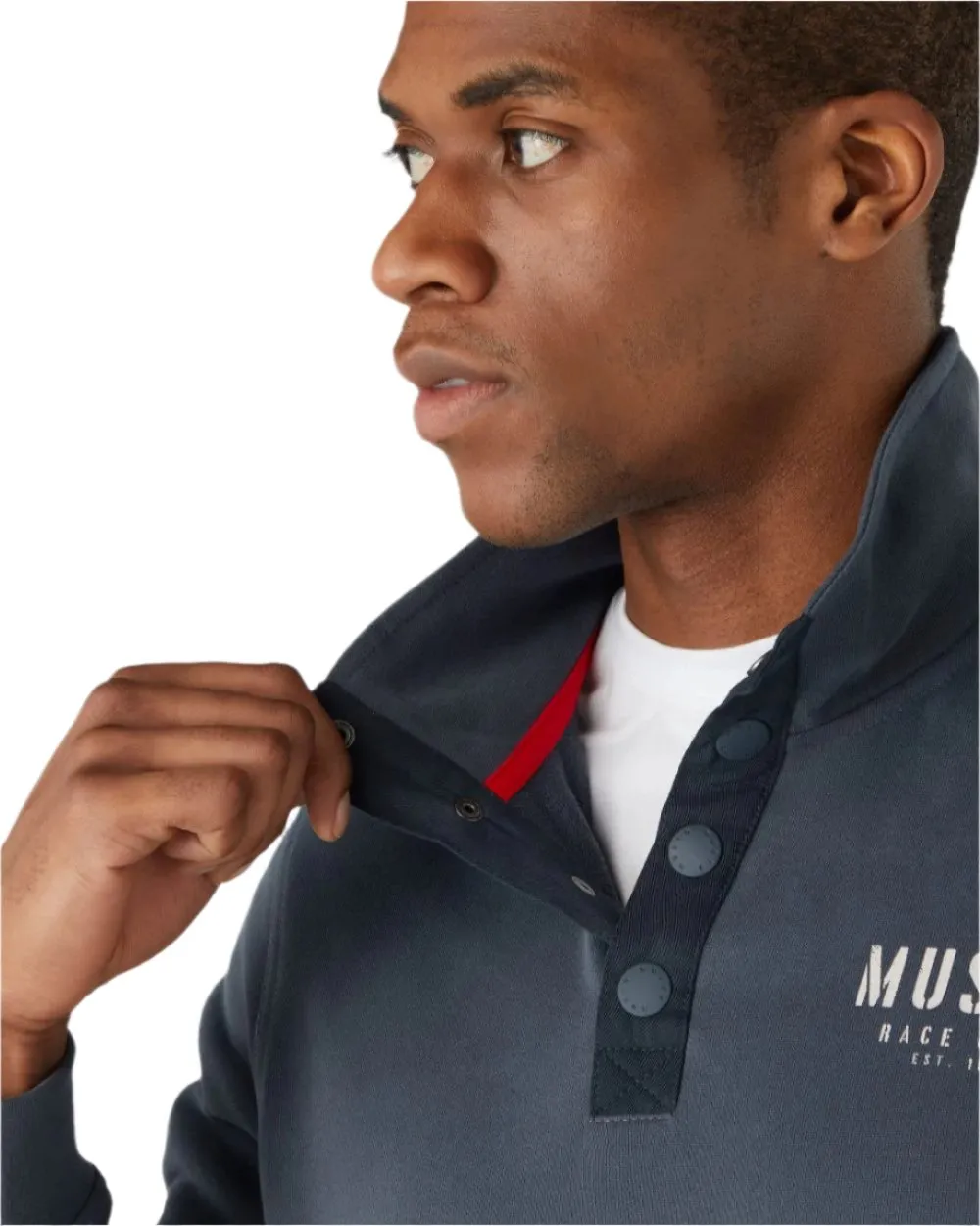 Pull Marina à demi-boutonnage Musto pour Hommes 2.0