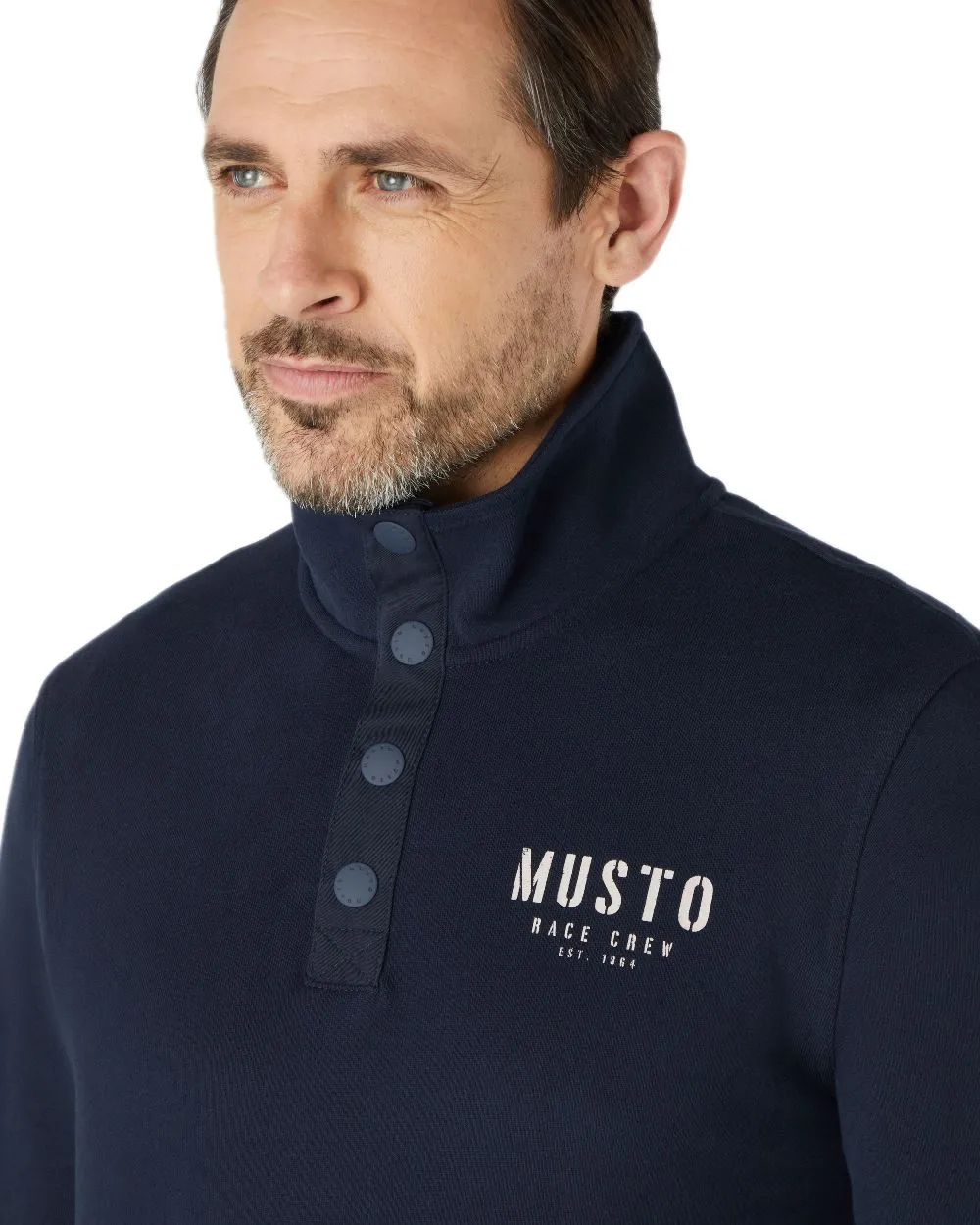 Pull Marina à demi-boutonnage Musto pour Hommes 2.0