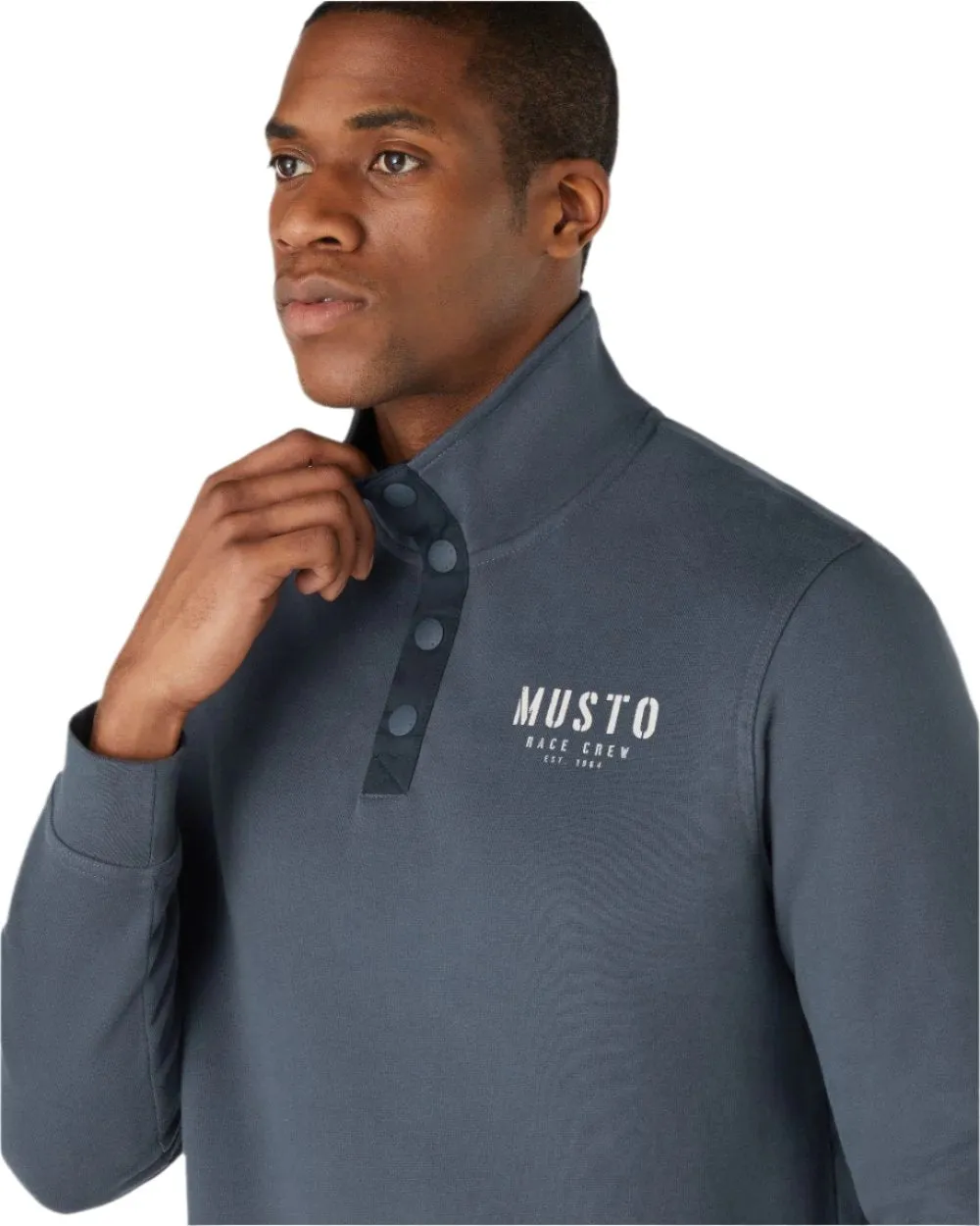 Pull Marina à demi-boutonnage Musto pour Hommes 2.0