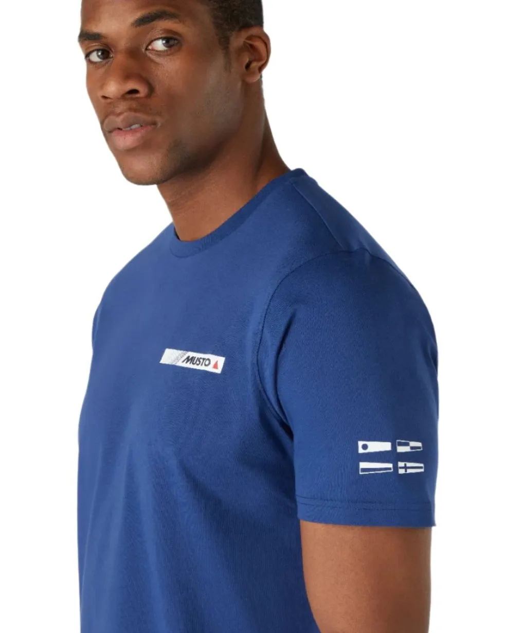 Vêtement Musto Musto T-shirt manches courtes nautique pour hommes 2.0