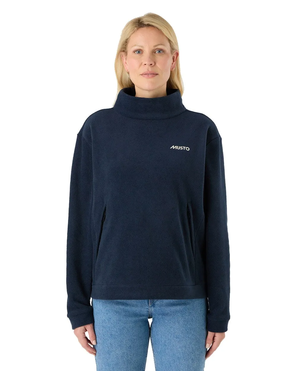 Pull-over en polaire classique pour femmes Musto
