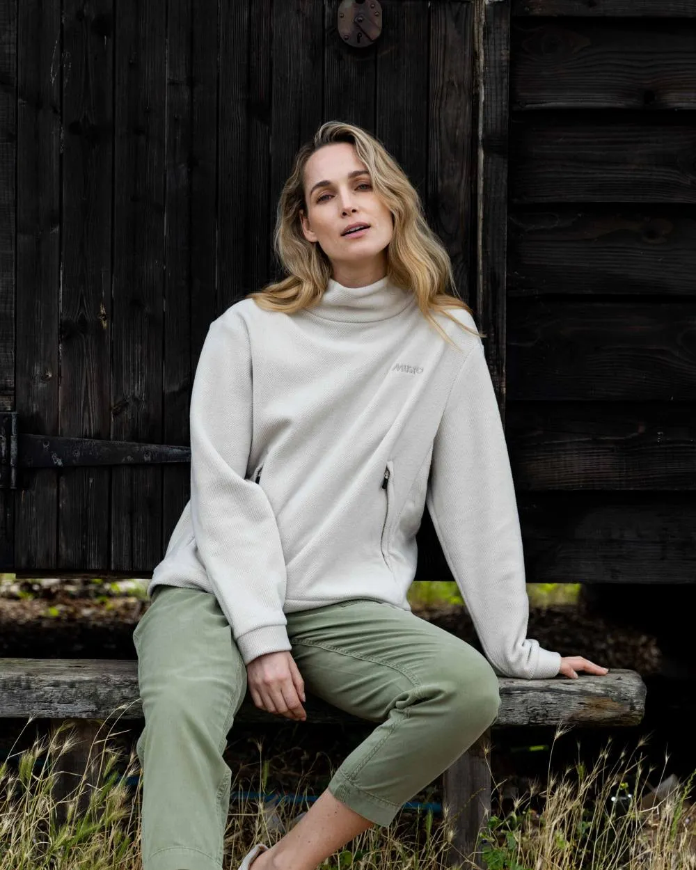 Pull-over en polaire classique pour femmes Musto