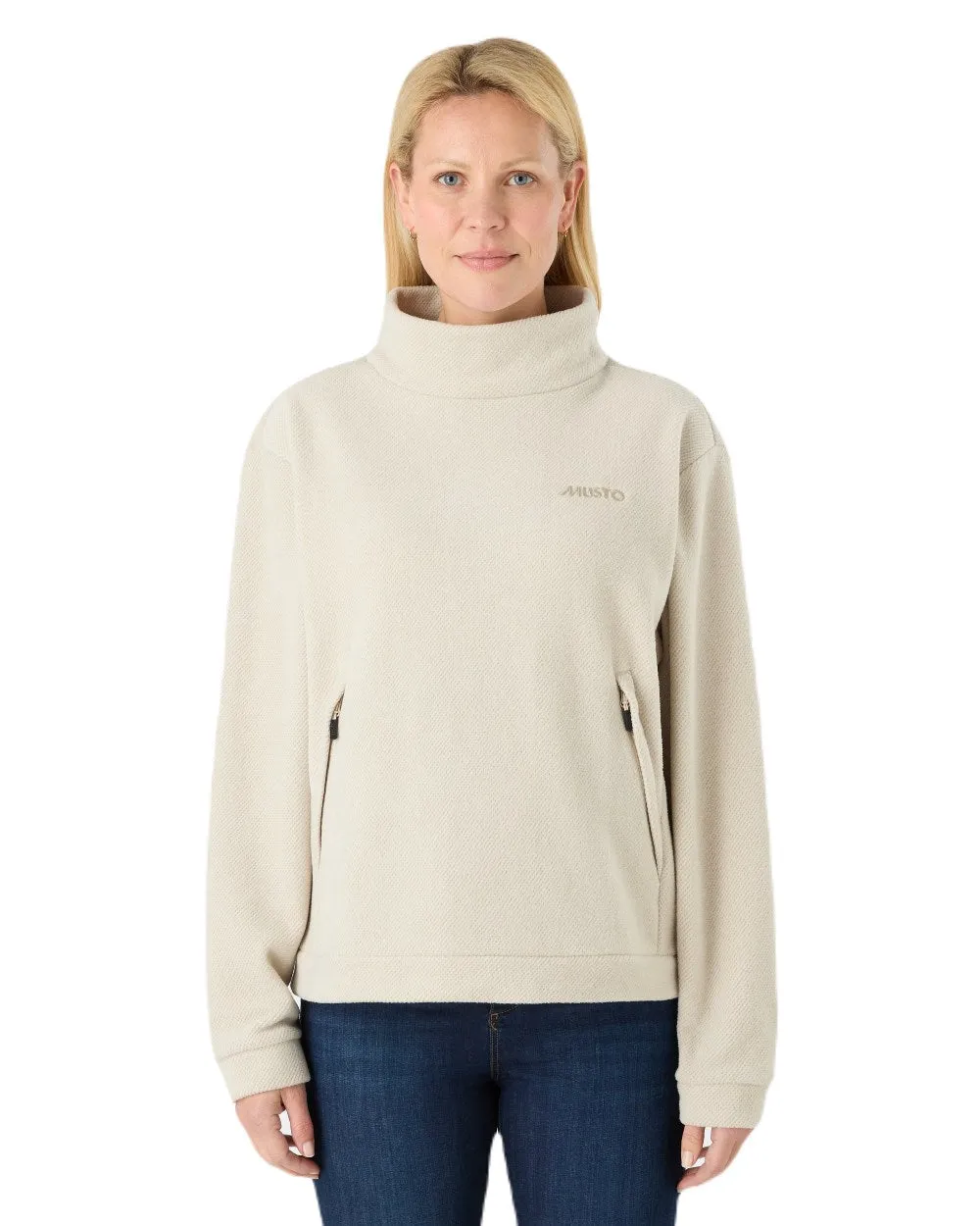 Pull-over en polaire classique pour femmes Musto