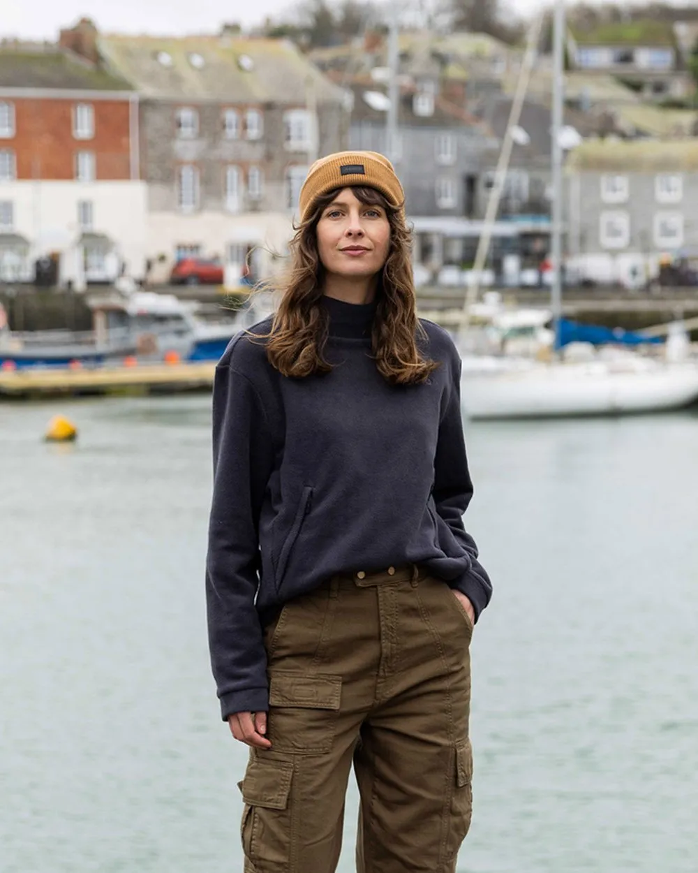 Pull-over en polaire classique pour femmes Musto
